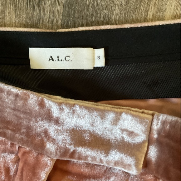 A.L.C. Robbie Velvet Pants size 6 - Picture 4 of 7
